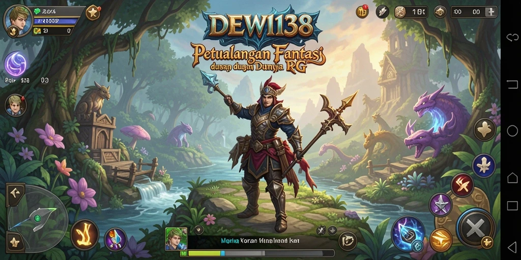 Tampilan gameplay DEWI138 yang menakjubkan dan penuh aksi.
