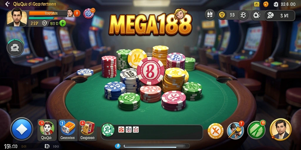 Tampilan menarik dan gameplay QiuQiu yang menegangkan.