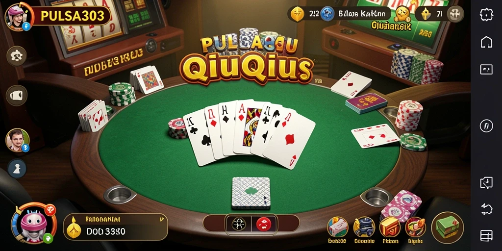 Tampilan gameplay QiuQiu yang menarik di PULSA303.