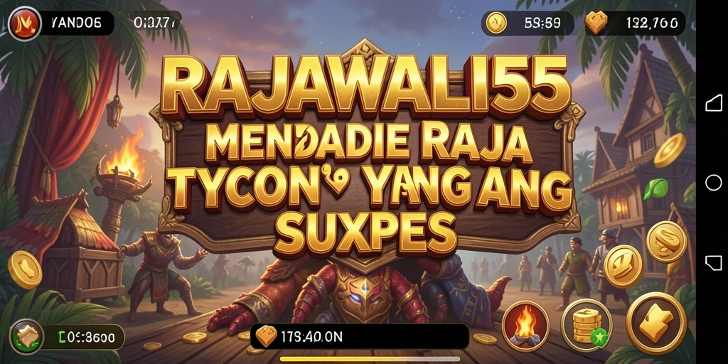 Tampilan gameplay RAJAWALI55 yang menarik dengan berbagai pilihan bisnis.