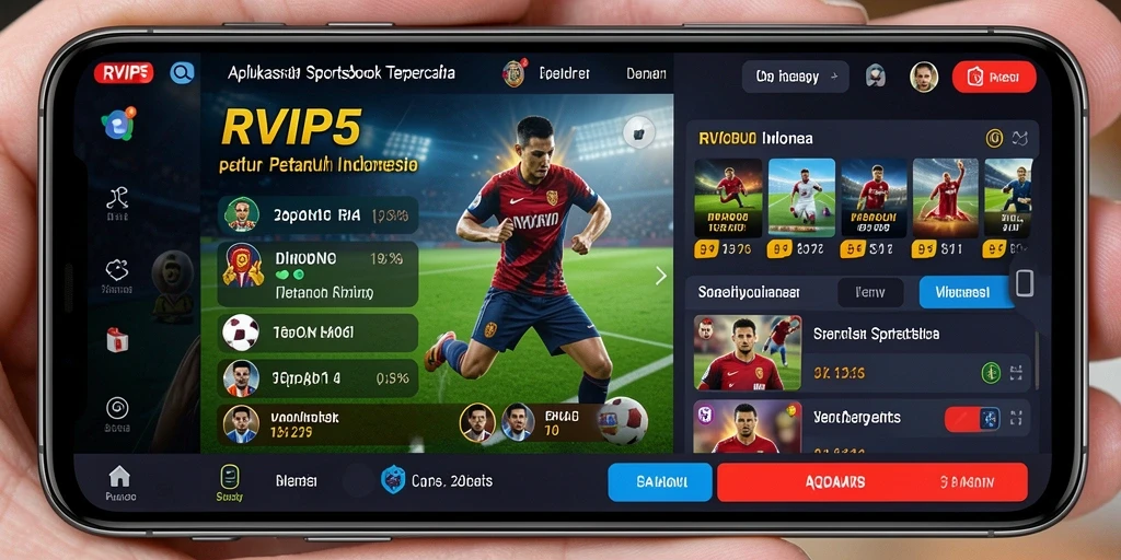 Tampilan menarik dari gameplay sportsbook RVIP5.