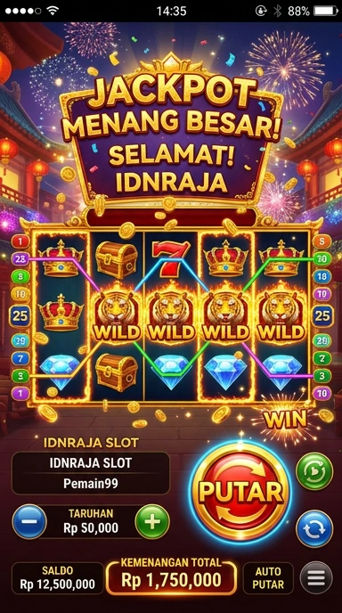 Tampilan katalog aplikasi di platform idnraja.